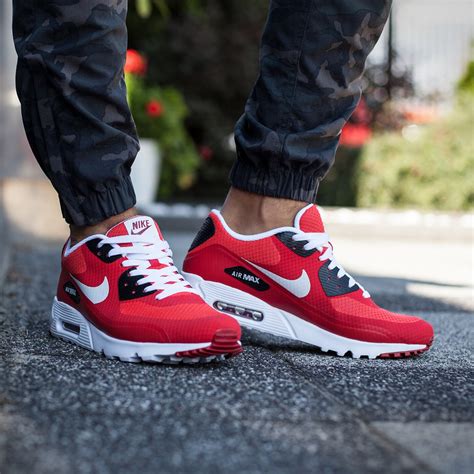 nike air max 90 herren schuhe schwarz rot|Rot Air Max 90 (3) .